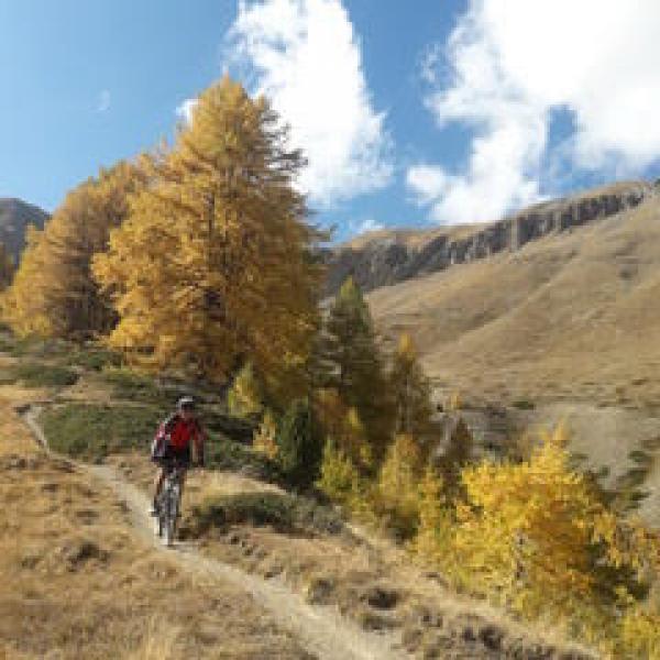 VTT en montagne